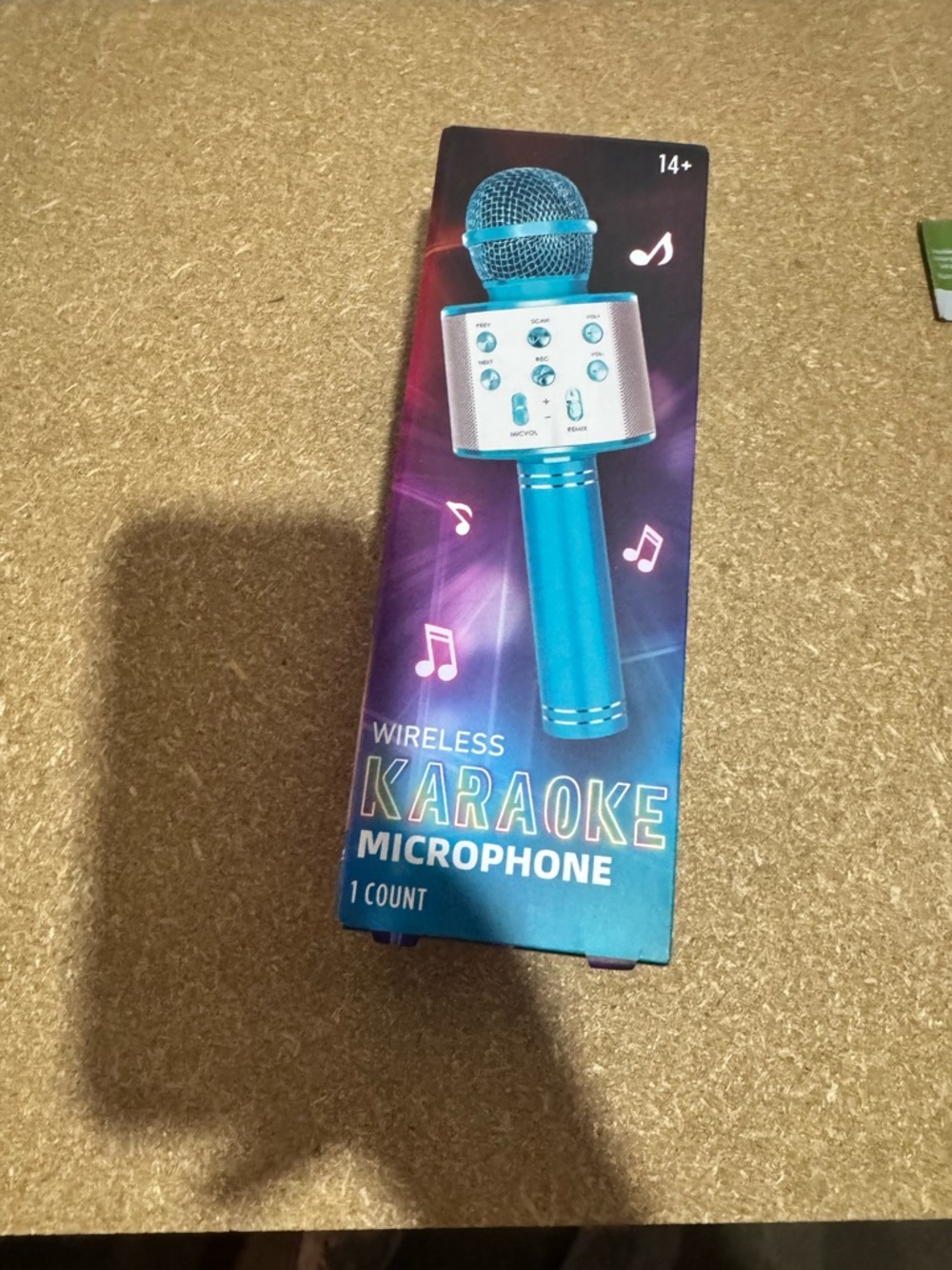 Wireless Karaoke Microphone - Blue